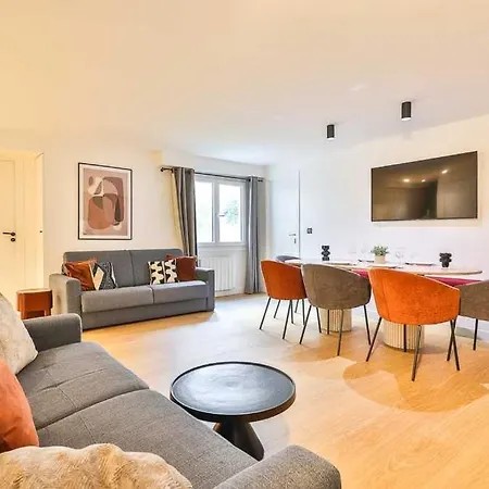 Apartamento Beautifully & Design For 10p - 5min From The Marais Paris