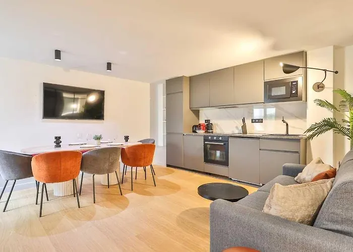 Beautifully & Design For 10p - 5min From The Marais Apartamento