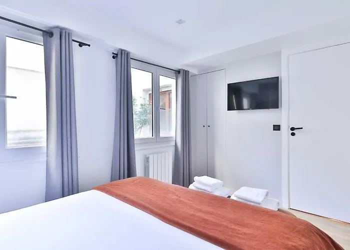 Apartamento Beautifully & Design For 10p - 5min From The Marais