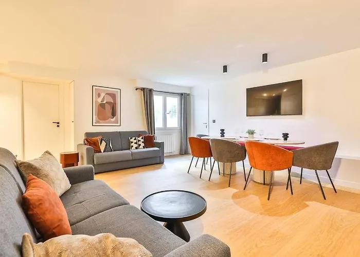 Apartamento Beautifully & Design For 10p - 5min From The Marais Paris